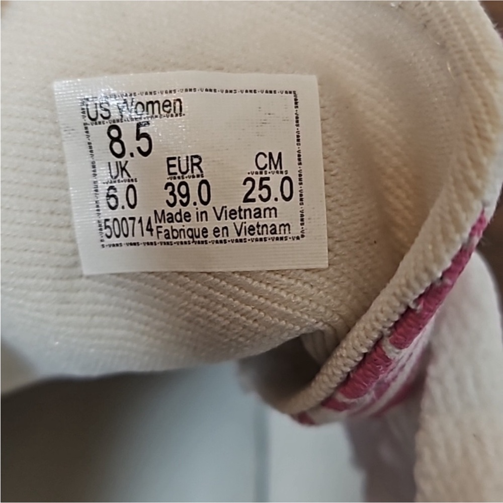 Pink Vans - Picture 7 of 8